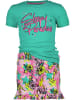 Vingino Pyjama "Wild flower heart" roze/turquoise