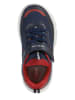 Sneakers donkerblauw/rood