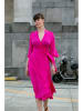 Risk made in warsaw Sukienka "Girl in Japan" w kolorze różowym