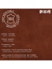 APOCOPE Leren notebookcase bruin - (B)39 x (H)26,3 x (D)1 cm