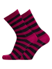 Uphill Sokken roze/zwart