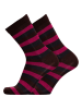 Uphill Sokken zwart/roze