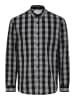 SELECTED HOMME Koszula "Madrid" - Regular fit - w kolorze szaro-czarnym