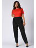 Plus Size Company Jumpsuit "Selena" rood/zwart