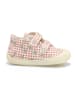 Naturino Leder-Sneakers "Cocoon" in Creme/ Pink