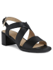 Geox Skórzane sandały "Marykarmen" w kolorze czarnym