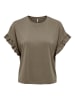 ONLY Shirt "Free" in Taupe