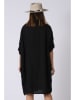 Plus Size Company Linnen jurk "Kathy" zwart