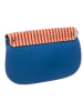 O Bag Clutch blauw/crème/lichtroze - (B)28 x (H)14 cm