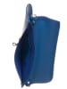 O Bag Clutch blauw/crème/lichtroze - (B)28 x (H)14 cm