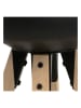 AC Design 2-delige set: barkrukken "Dima" zwart - (B)48,5 x (H)111,5 x (D)55 cm