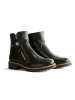 Leder-Boots "Vartae" in Schwarz