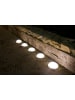 Lumijardin LED-Solar-Bodenspots "Half Moon" in Weiß