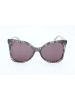 Karl Lagerfeld Damen-Sonnenbrille in Grau/ Rot