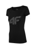 4F T-shirt funkcyjny w kolorze czarnym