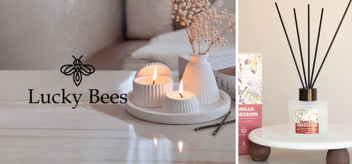 Lucky Bees Kerzen