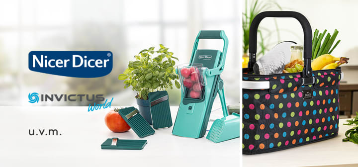 Nicer Dicer & Invictus