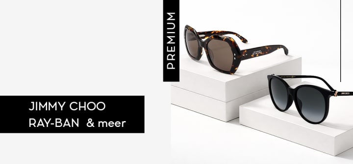 Ray-Ban, Jimmy Choo & meer