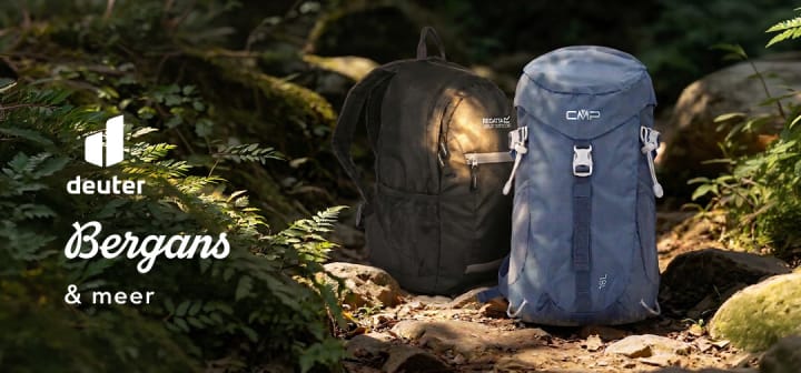 Deuter, Bergans & meer