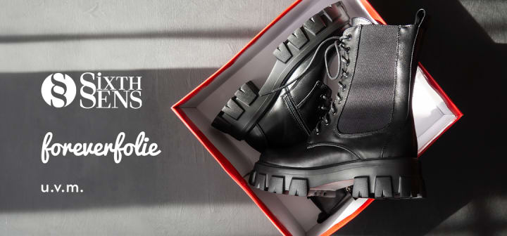 Pack' Dein neues Paar aus!