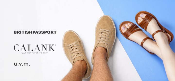 Pack' Dein neues Paar aus