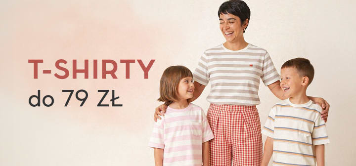 T-shirty do 79 zł