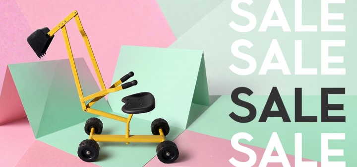 Promocje mid-season - 50% off - zabawki outdoorowe