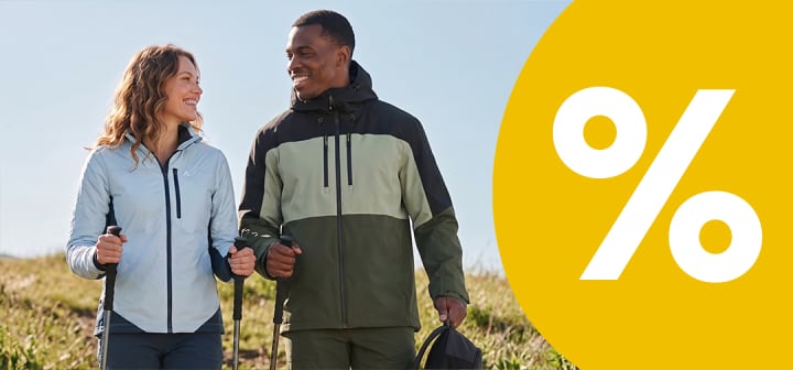 Seizoenskortingen: deals voor outdoormode voor het hele gezin