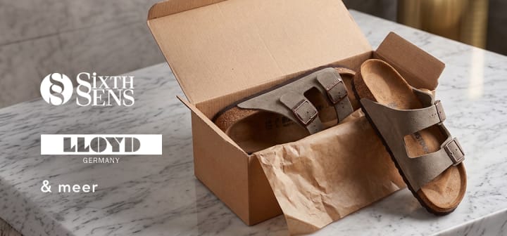 Pak je nieuwe sandalen uit