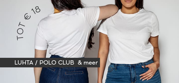 T-shirts tot € 18