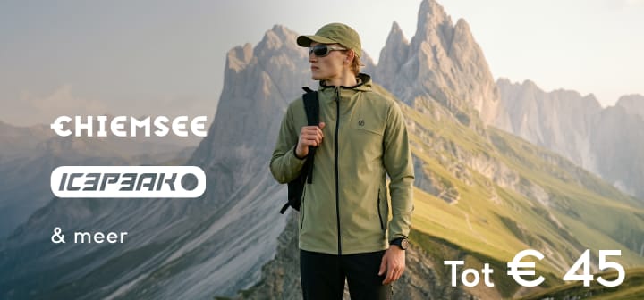 Outdoorjassen tot € 45