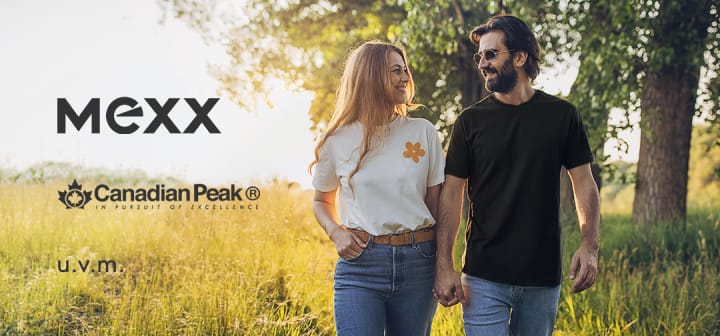 T-Shirts in schwarz & weiß
