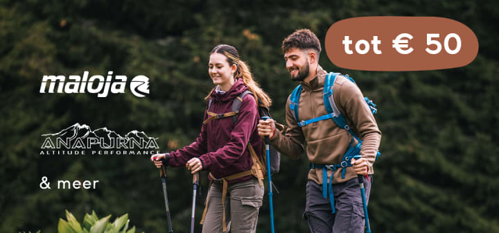 Must-haves voor wandelen tot € 50