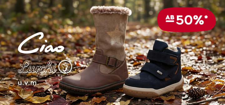 Deals zum halben Preis für Kinderschuhe