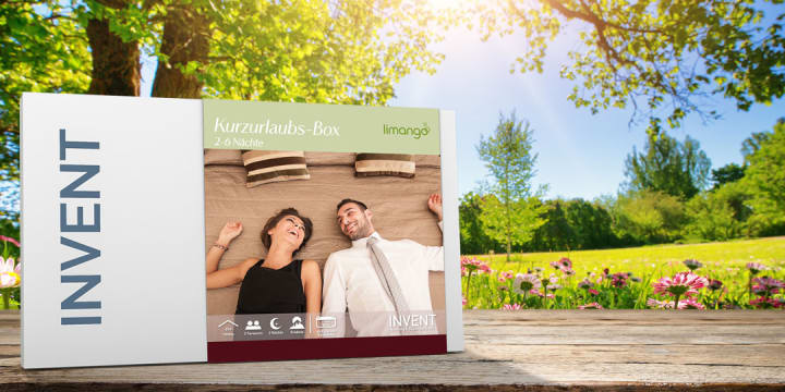 Kurzurlaubsbox für 2 / 4 / 6 Nächte