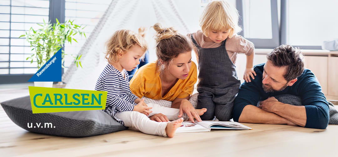 Magazine und Bücher für die Familie