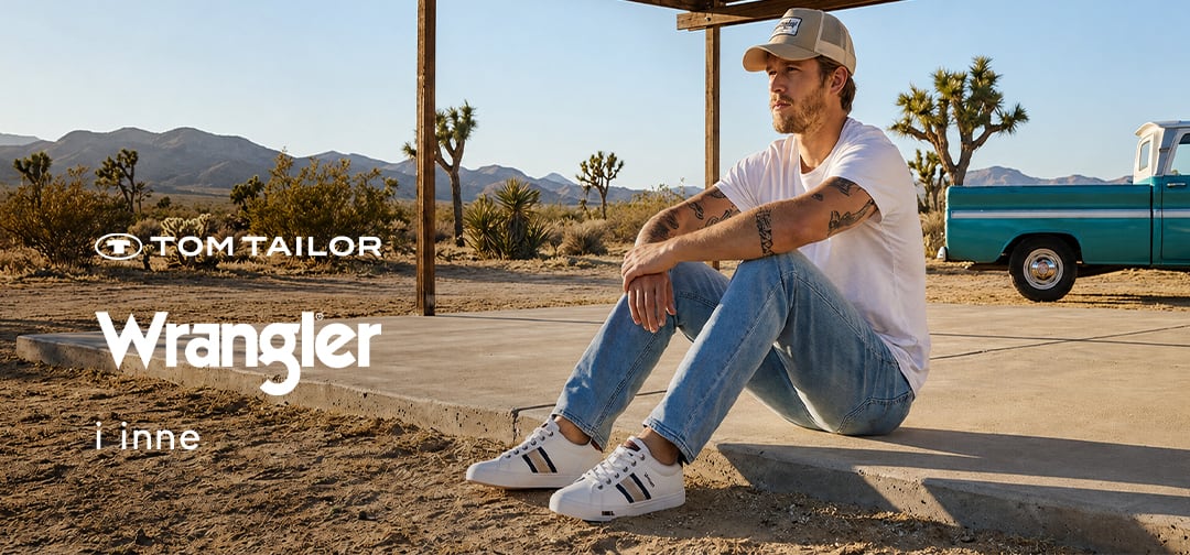 Lee, Wrangler, Tom Tailor, Mustang
