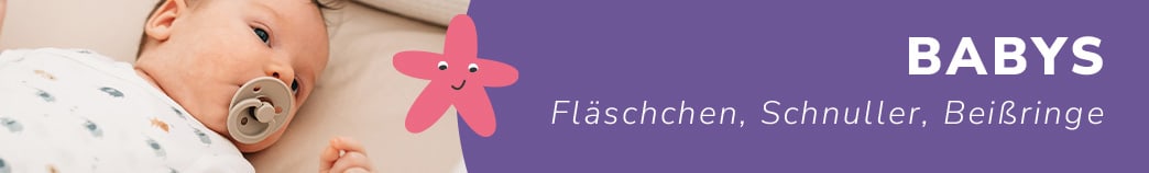 Fläschchen, Schnuller, Beißringe