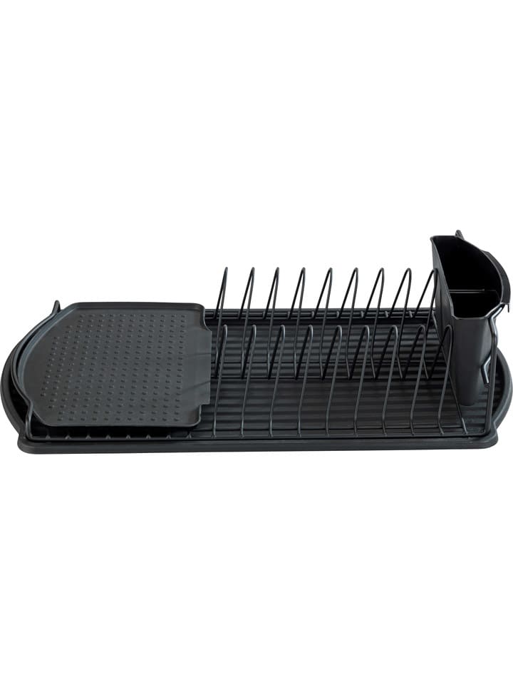 Abtropfgestell "Basic" in Schwarz - (B)47,5 x (H)11 x (T)26,5 cm