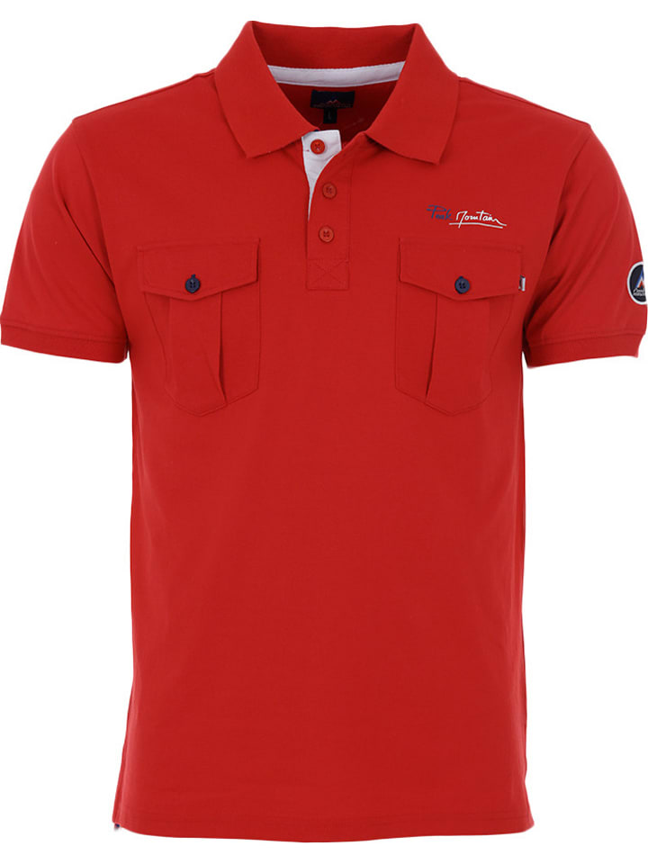 Koszulka polo w kolorze czerwonym