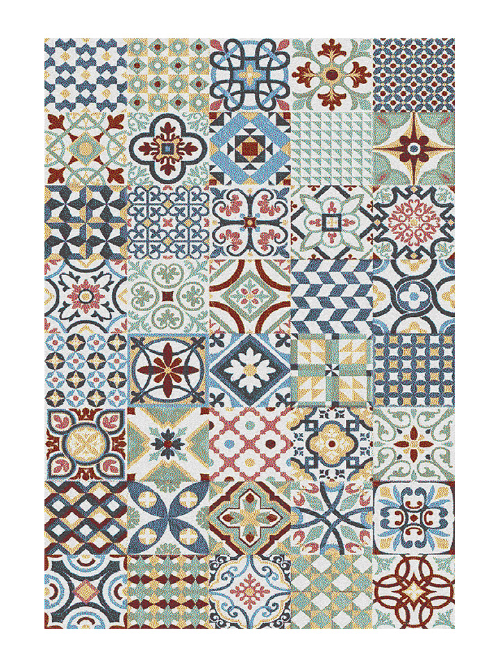 Kurzflor-Teppich "Moar" in Bunt