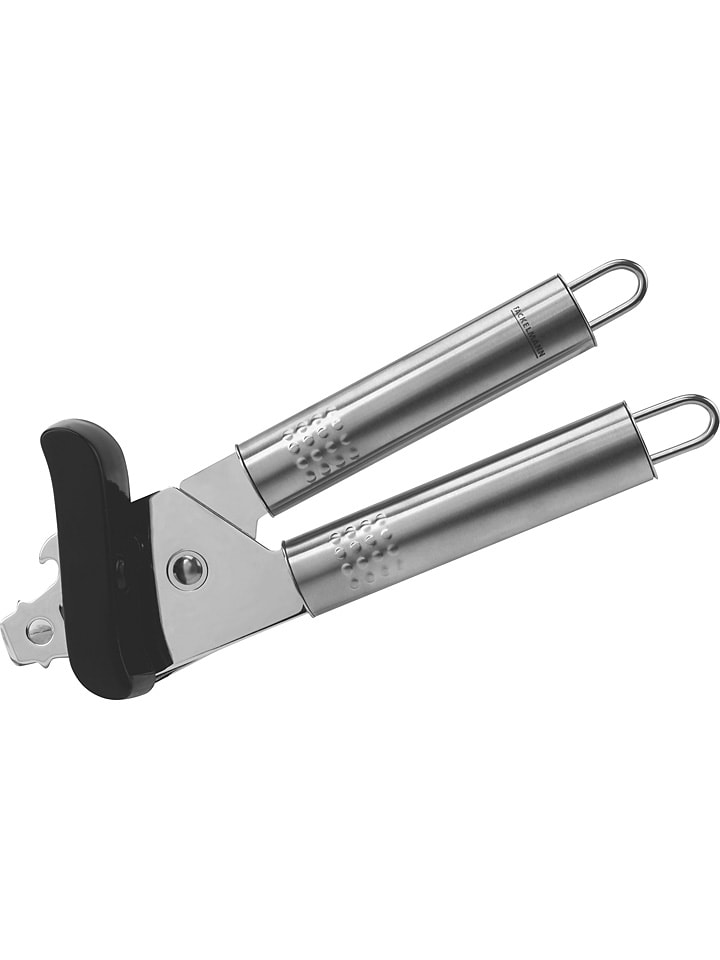 Roestvrijstalen blikopener zilverkleurig - (L)20 cm