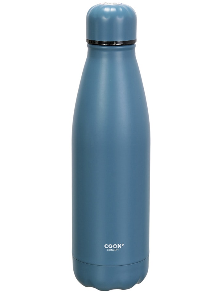 Butelka termiczna w kolorze niebieskim - 500 ml