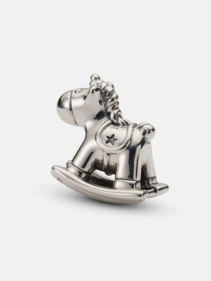 Srebrny charms "Rocking Horse"