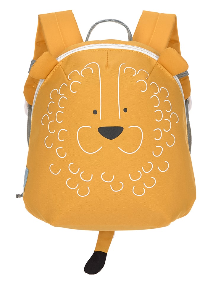 Rucksack ''About Friends - Lion'' in Orange - (B)20 x (H)24 x (T)9,5 cm
