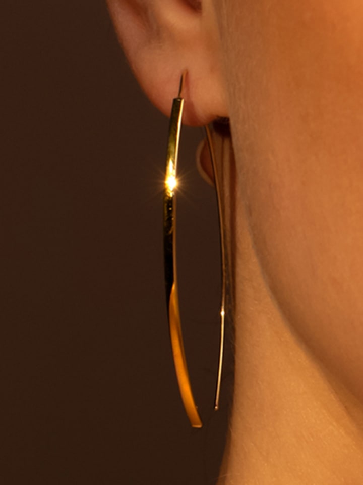 Gold-Ohrhänger "Edna"