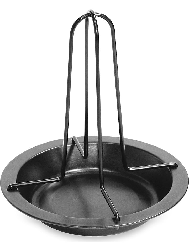 Kipbrader zwart - (H)19 x Ø 17,5 cm