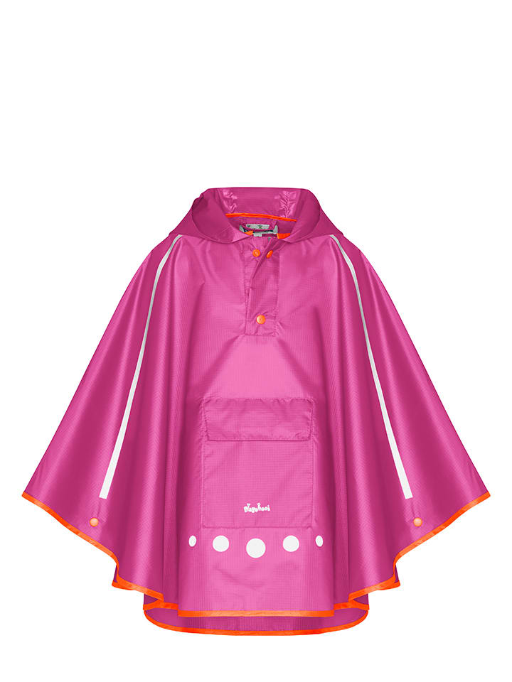 Regenponcho in Fuchsia