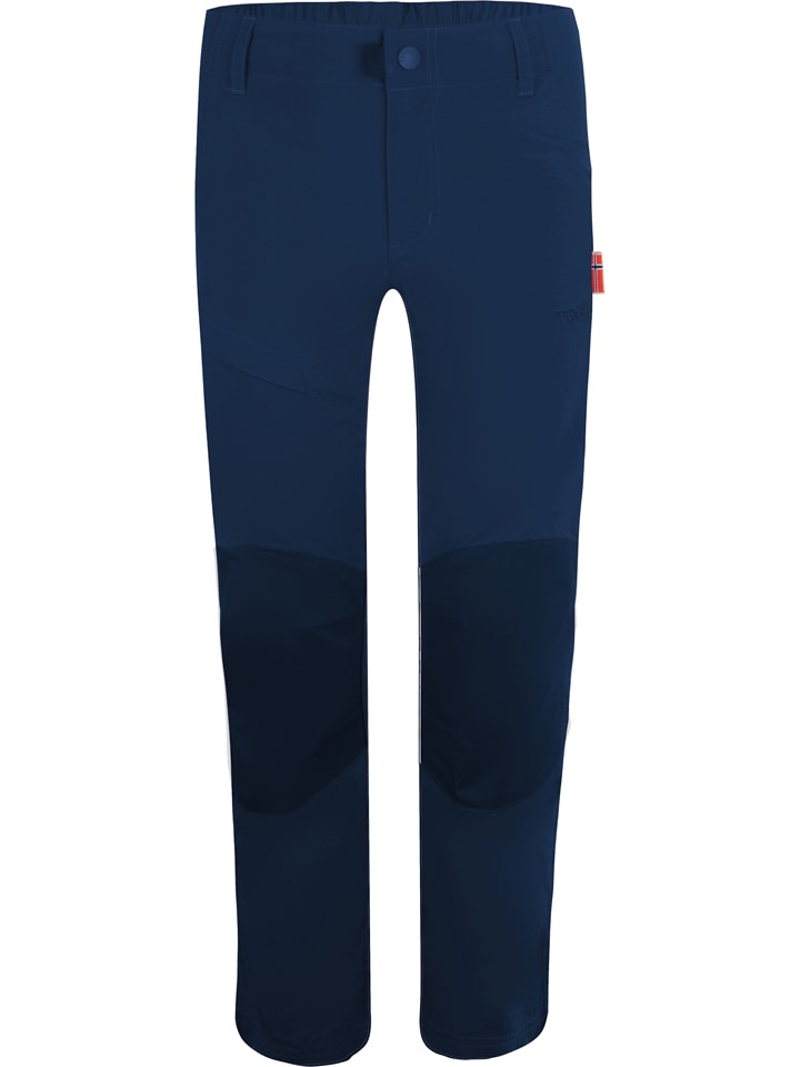 Spodnie funkcyjne "Hammerfest Pro" - Slim fit - w kolorze granatowym