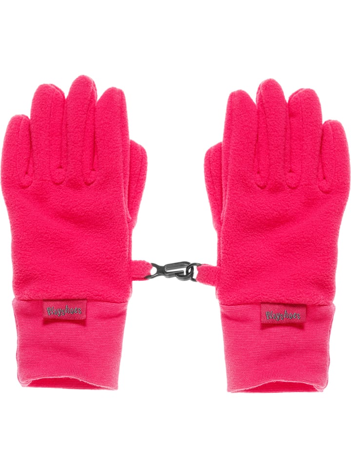 Fleece-Handschuhe in Rosa